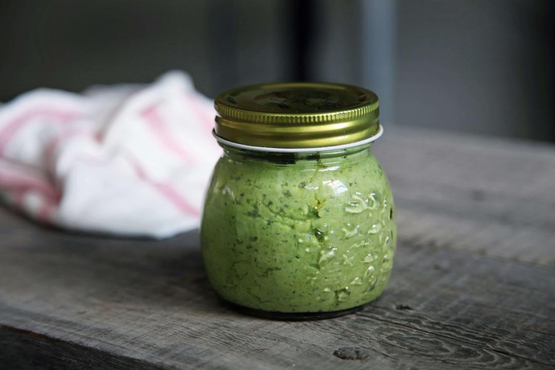 Healthy Basil Pesto